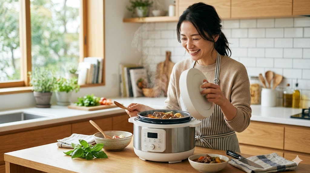 ニトリの電気圧力鍋の口コミと評判！買って後悔しない？のアイキャッチ画像