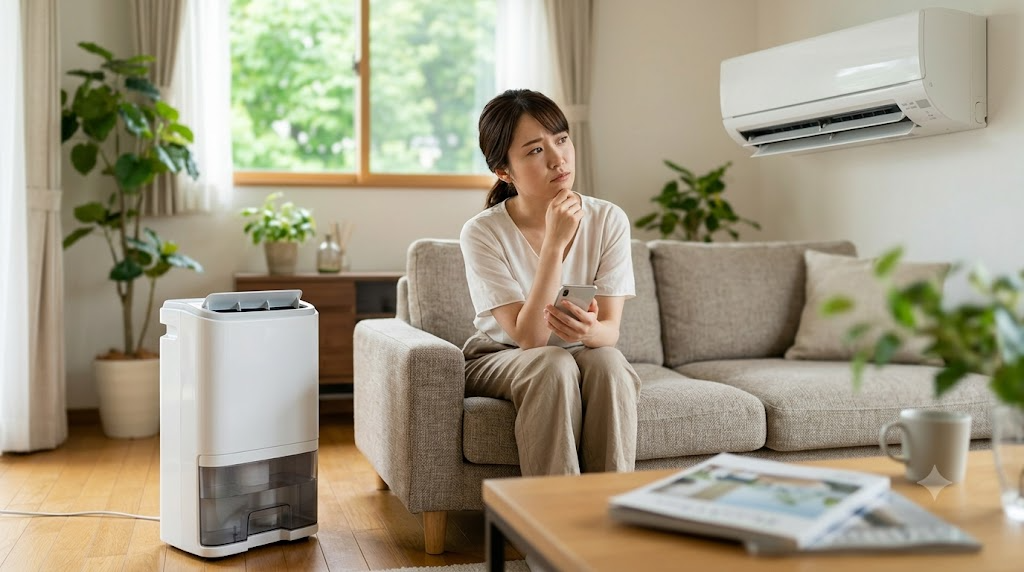除湿機とエアコンはどっちがおすすめ？家電好きが徹底比較のイメージ画像