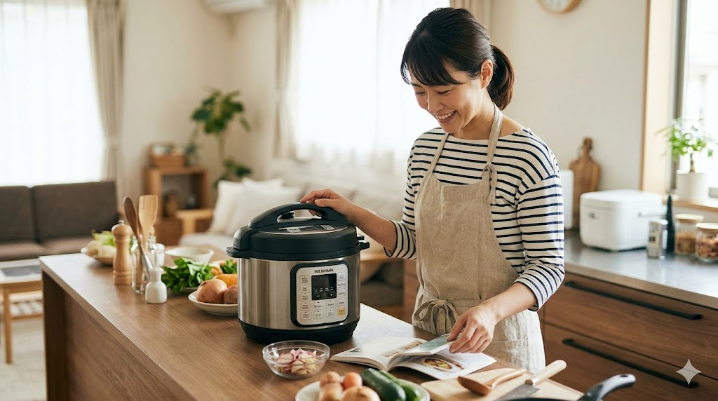 アイリスオオヤマの電気圧力鍋の口コミを徹底解説のイメージ画像