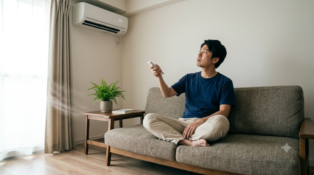 エアコンのつけっぱなしで壊れる?故障の真実と電気代を抑える運用法のイメージ画像