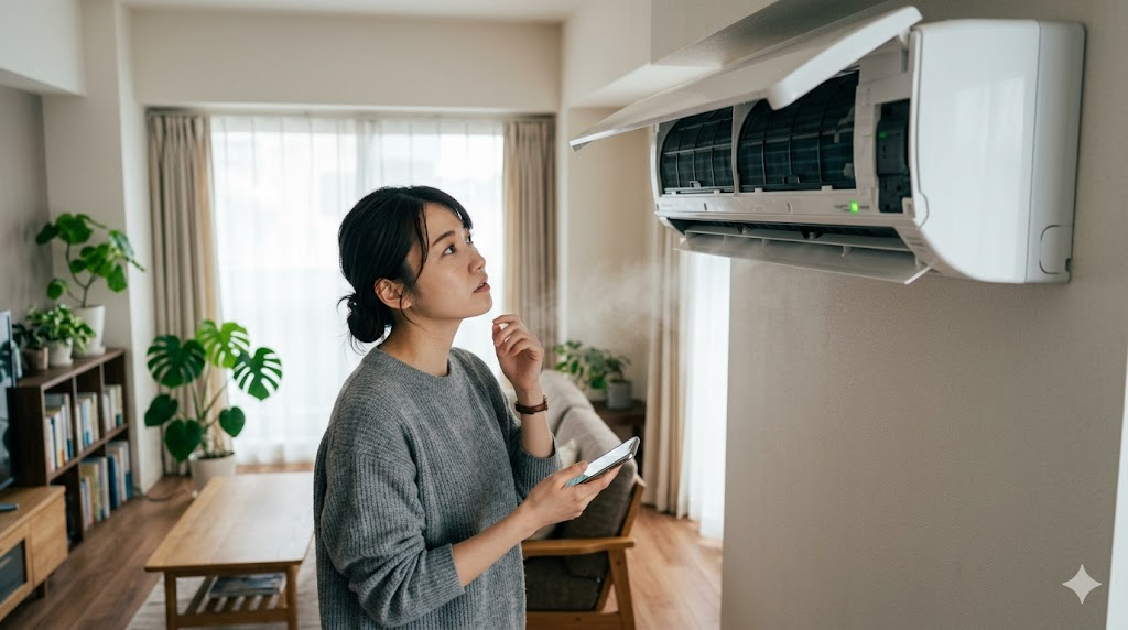 エアコンの内部クリーンが終わらない時の原因と対処法のイメージ画像