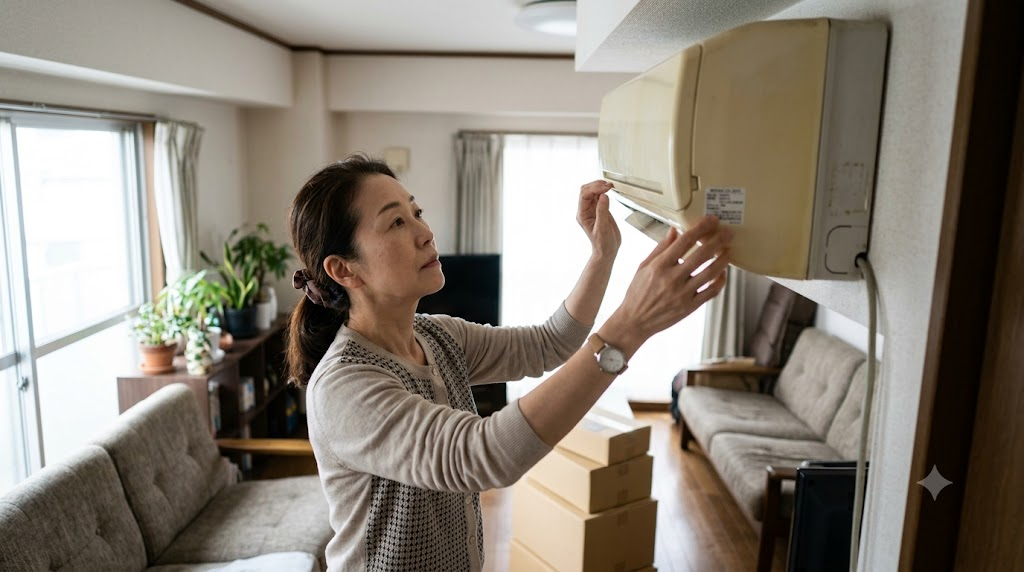 寿命の目安である10年と部品保有期間を表すイメージ画像