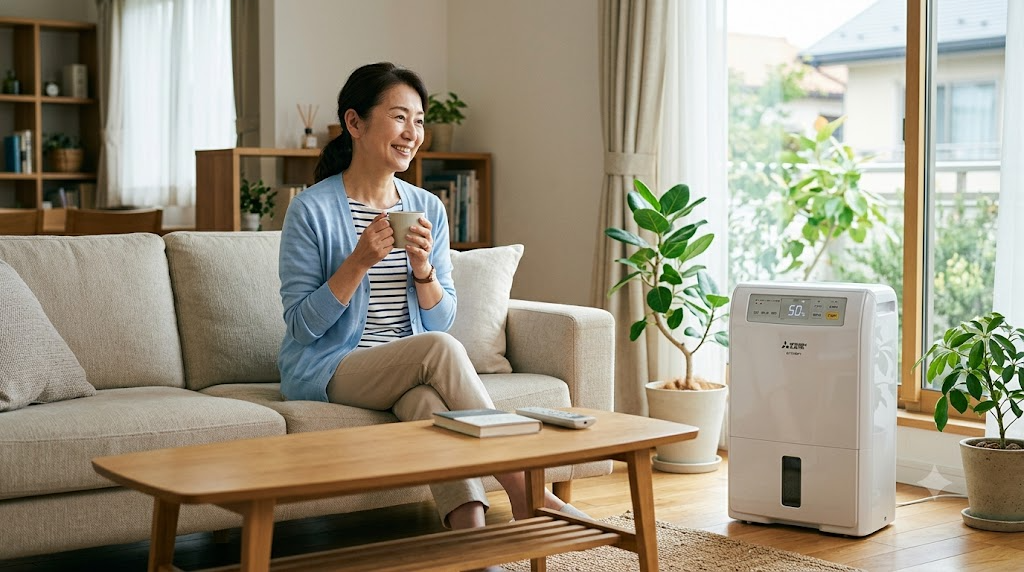 まとめ：除湿機の電気代を知って賢く快適に過ごそうを表すイメージ画像
