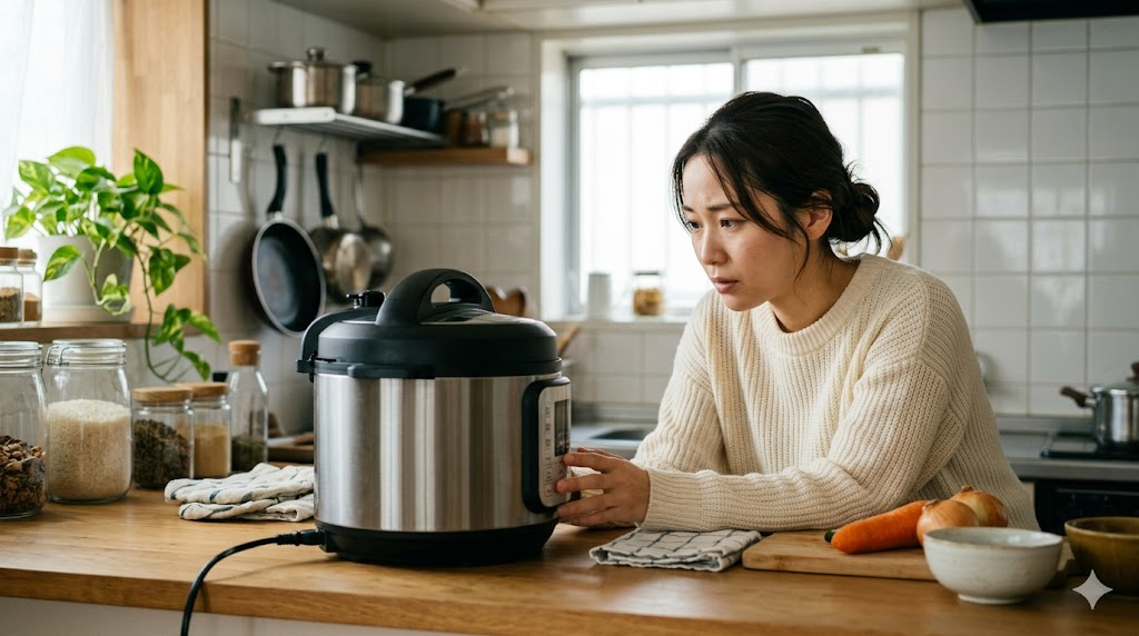 ニトリの電気圧力鍋は壊れやすいのか検証を表すイメージ画像