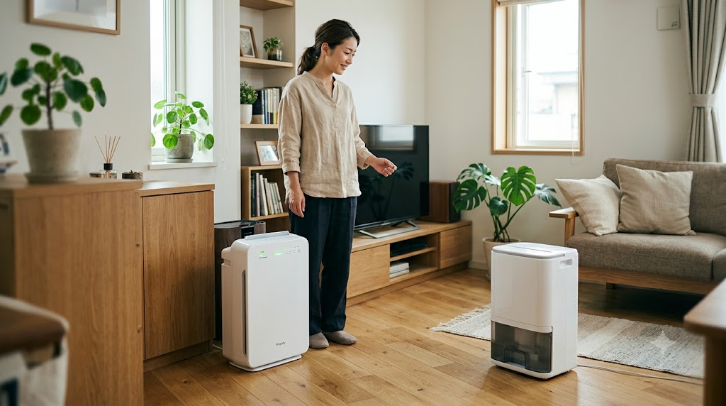 効果を最大化する置き場所のポイントを表すイメージ画像
