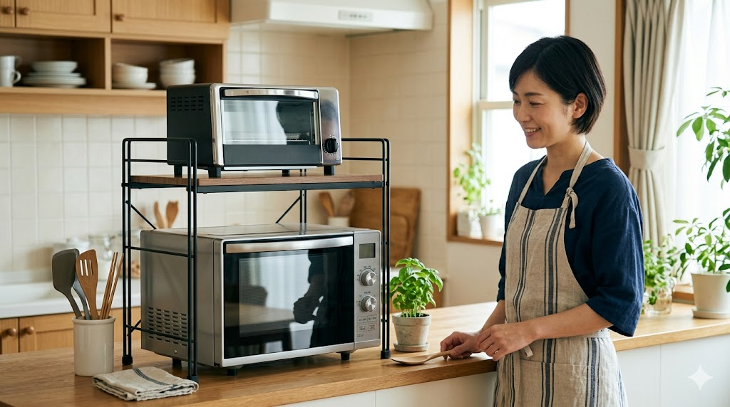 安全に使えるラックの選び方を表すイメージ画像
