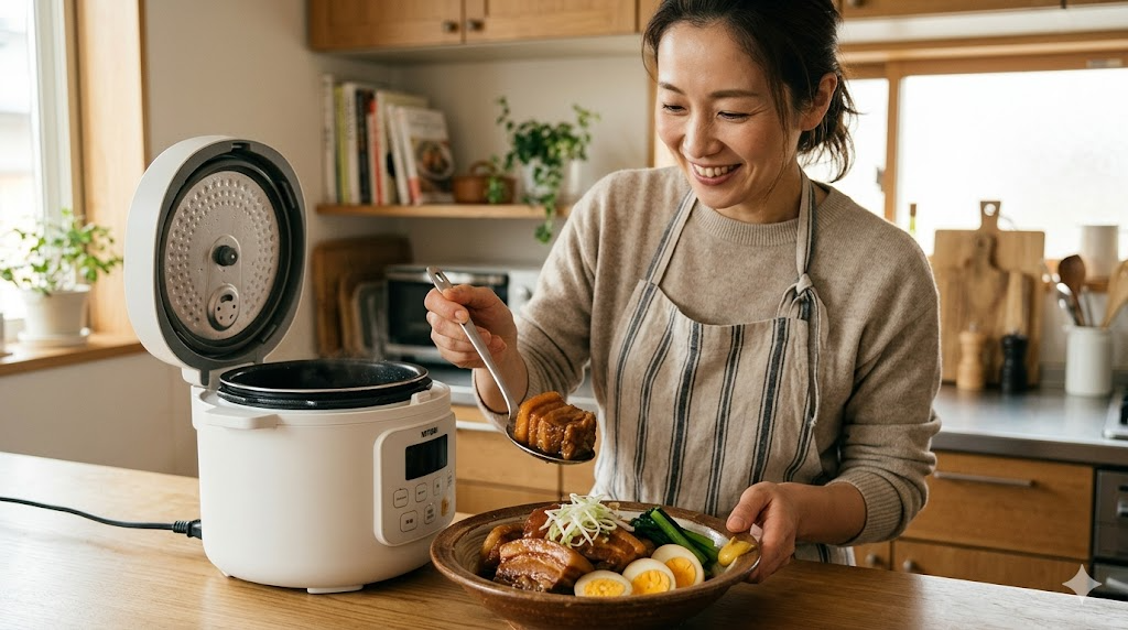角煮などニトリの電気圧力鍋のレシピを表すイメージ画像