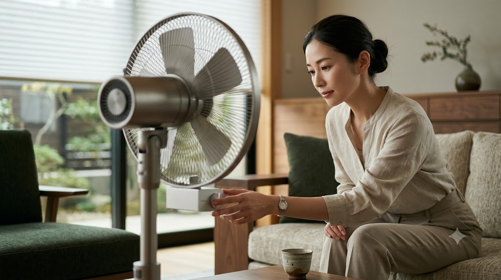 扇風機が回らない原因とは？故障や寿命を疑う前の確認ポイントのアイキャッチ画像