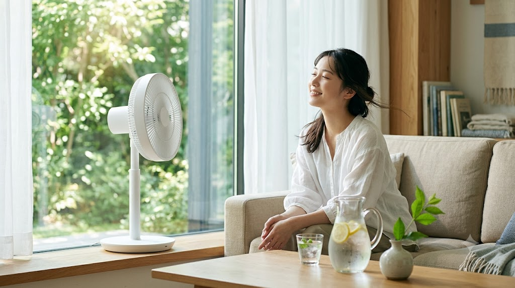 扇風機を涼しくする方法！手軽で快適な裏技のアイキャッチ画像