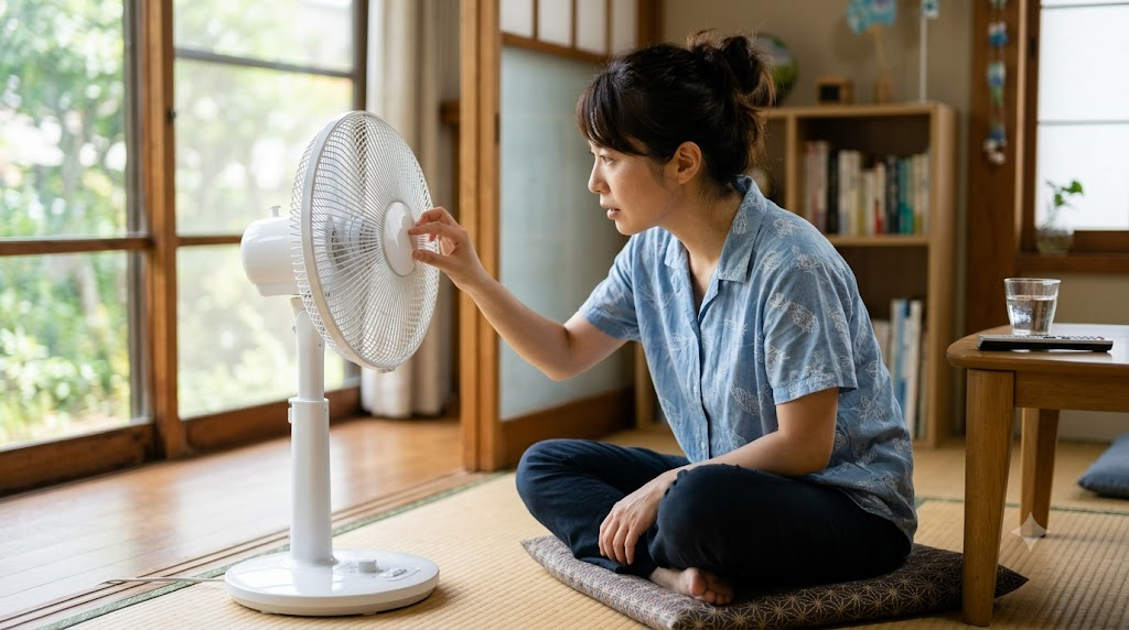 扇風機が回らない原因とは？故障や寿命を疑う前の確認ポイントのイメージ画像
