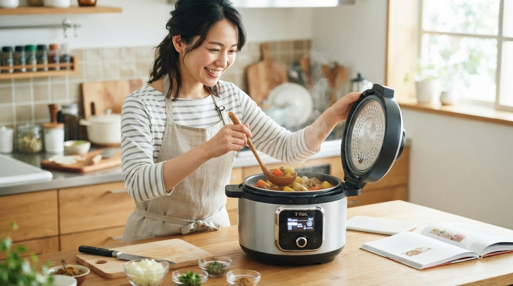 ティファールの電気圧力鍋の使い方を徹底解説のイメージ画像