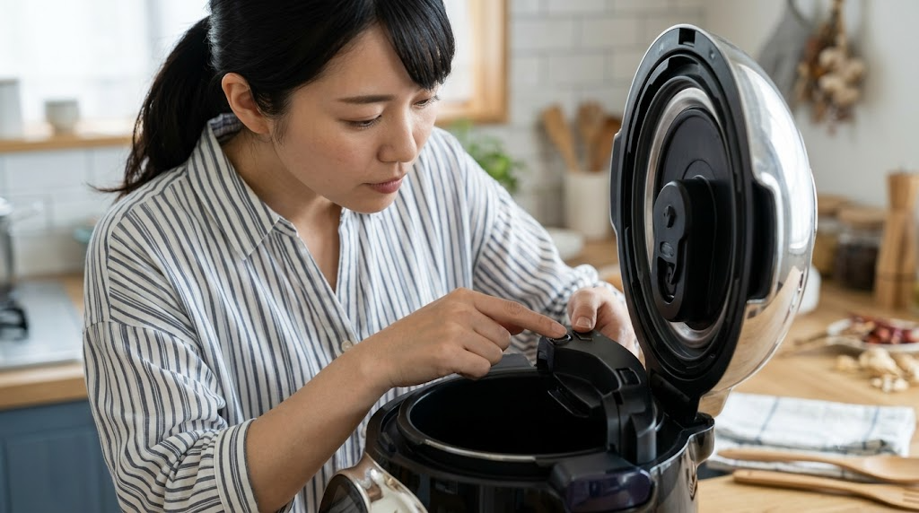 ふたスイッチセンサーの異常を表すイメージ画像