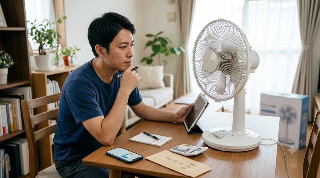 修理と買い替えを判断する費用の目安を表すイメージ画像