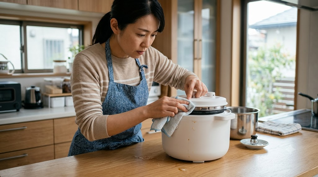 デメリットや吹きこぼれ対策を表すイメージ画像